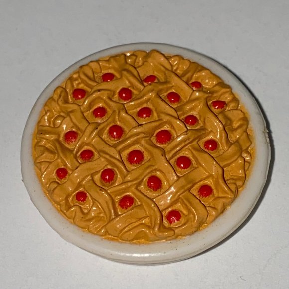 Barbie Pretend Play Food Toy Criss Cross Cherry Pie Kids Playset Accessory - Picture 1 of 5